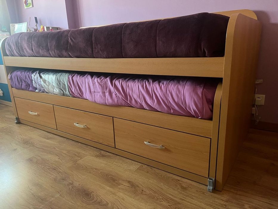 Cama Beliche com colchões