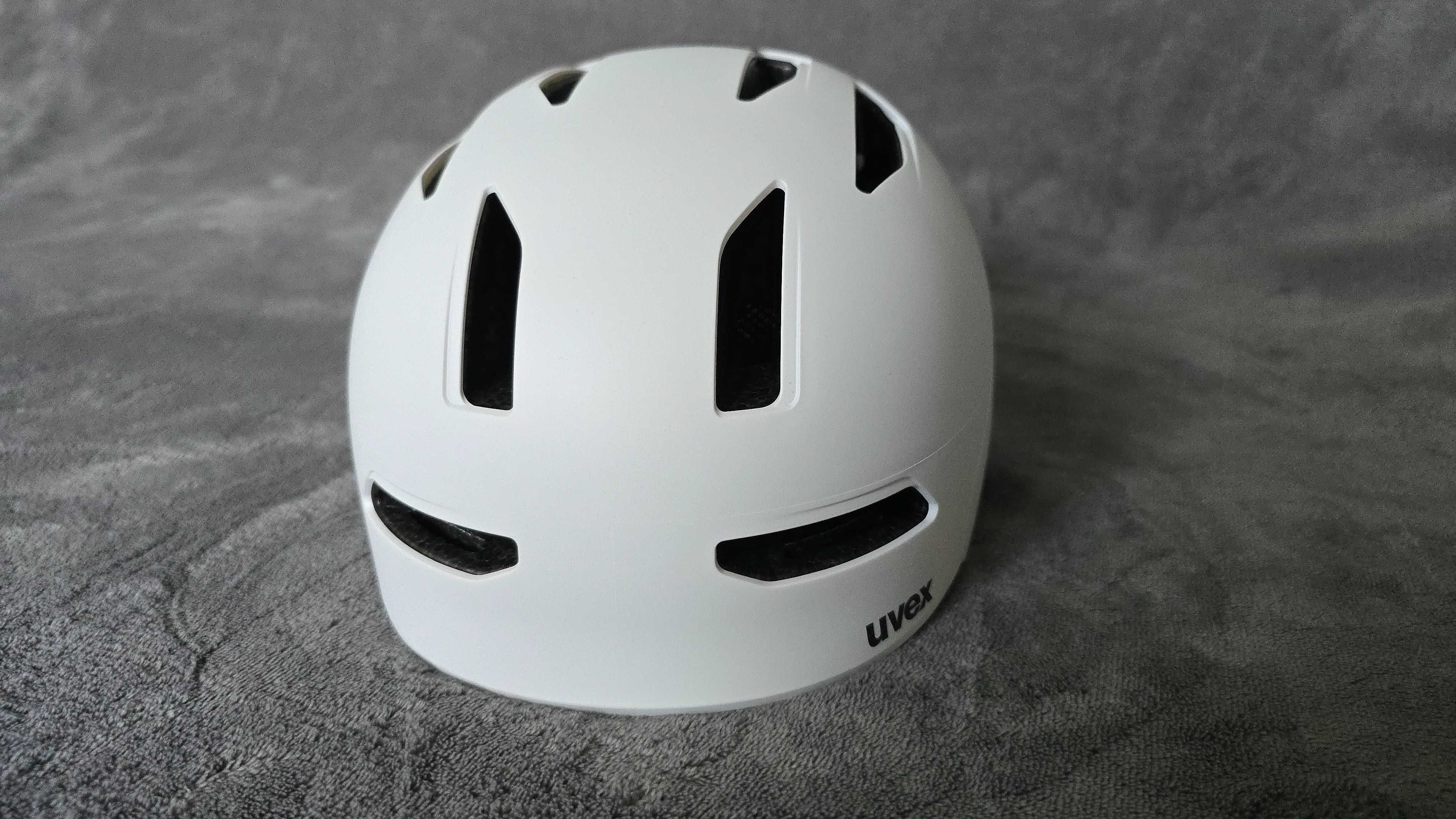 Kask rowerowy MTB miejski Uvex Urban Planet 54-58cm white matt