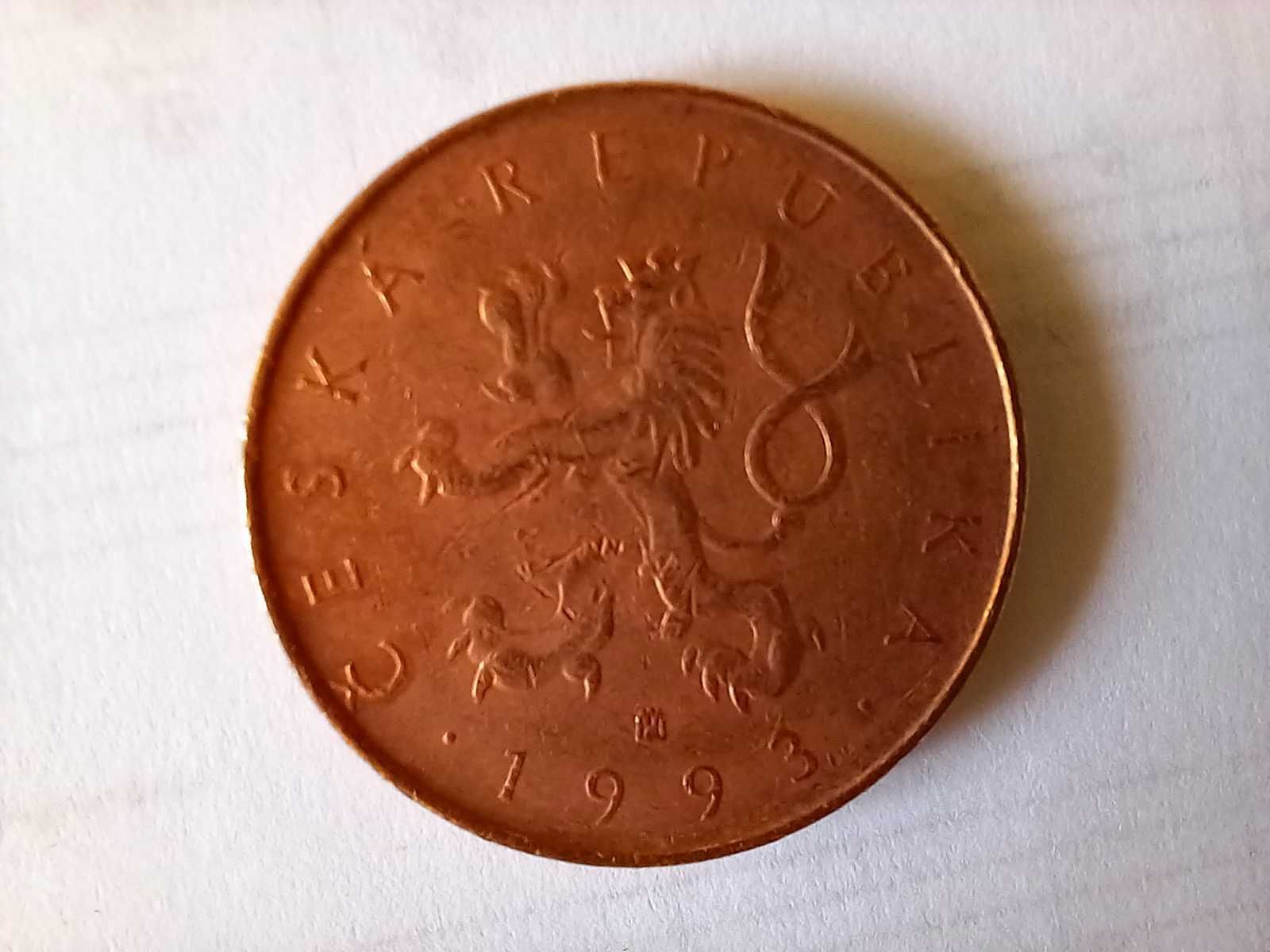 Moneta Czechy - 10 koron 1993 /4/