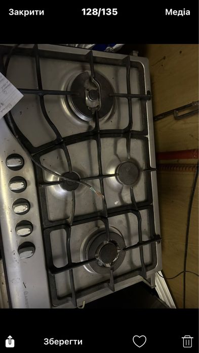 Поверхность газовая Elektrolux, Ariston , Piramida, Whirpool