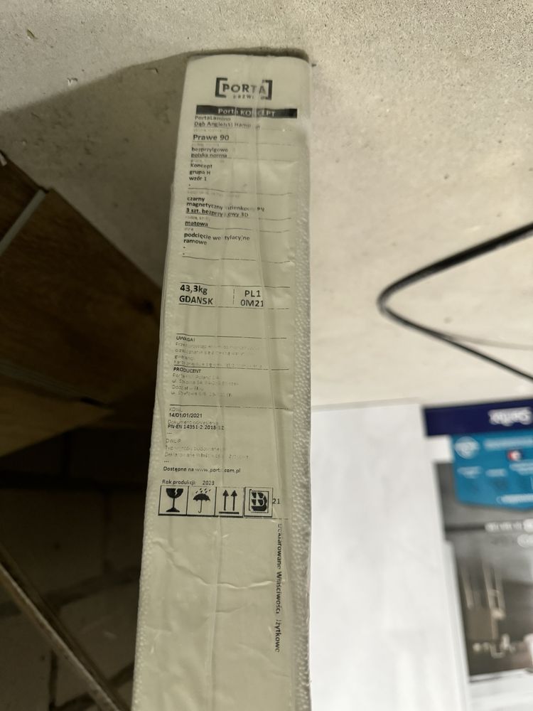 Nowe drzwi Porta r.90 za 1/3 ceny
