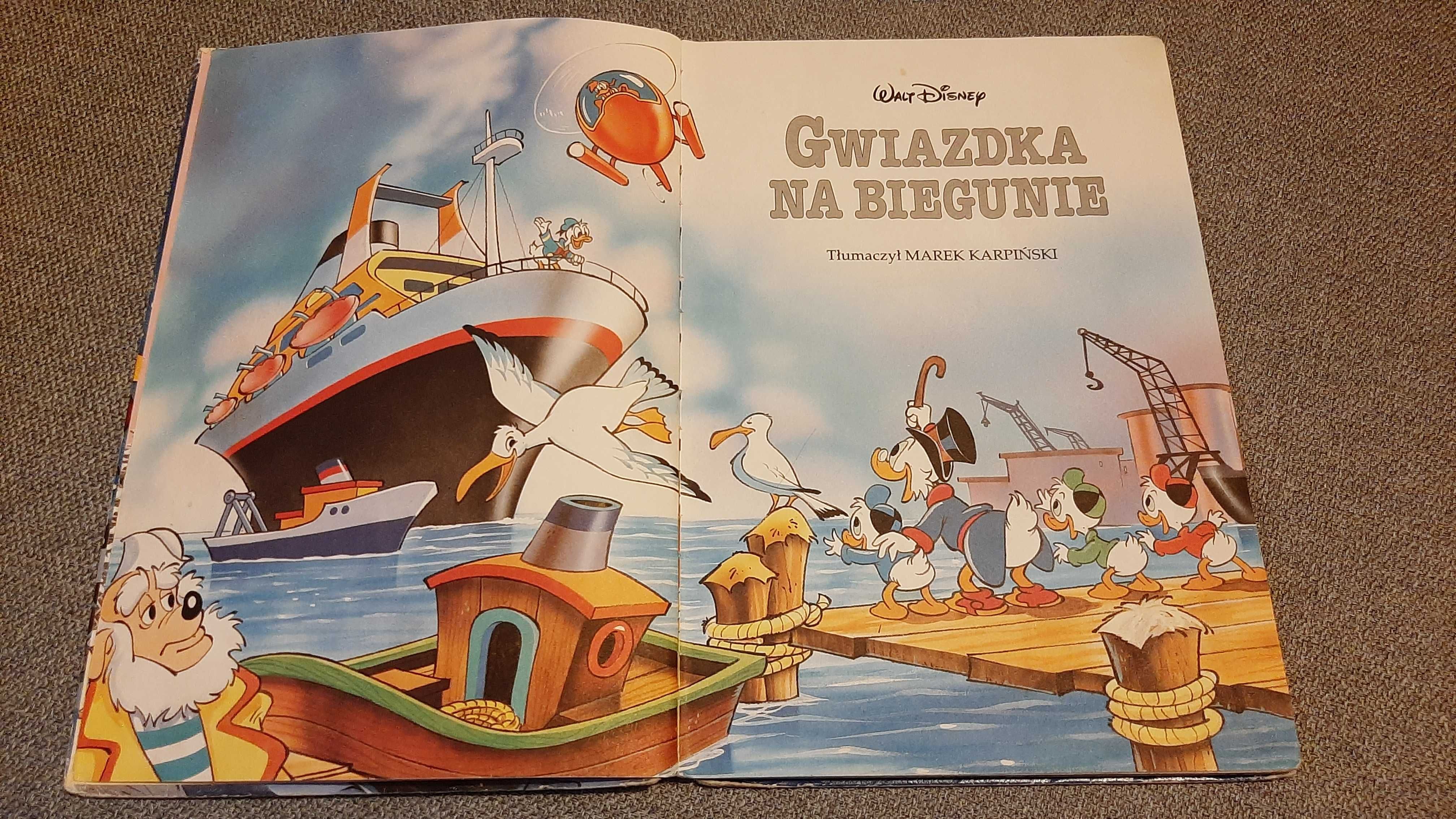 Walt Disney Gwiazdka na Biegunie Hyzio Dyzio Zyzio Kaczor Donald