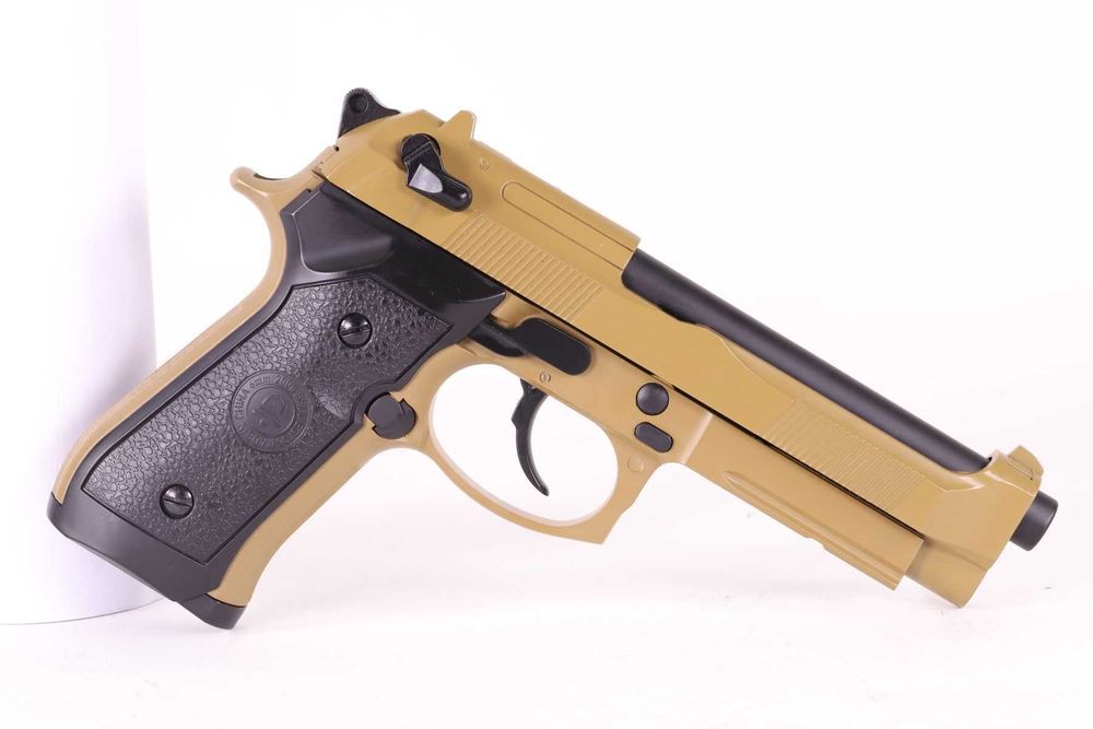 Pistola airsoft Beretta (Blowback)(FullMetal)(Nova)