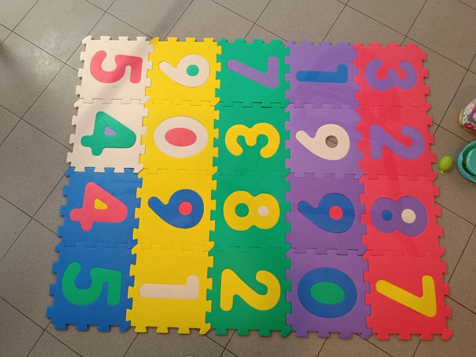 Tapete Criança numeros
