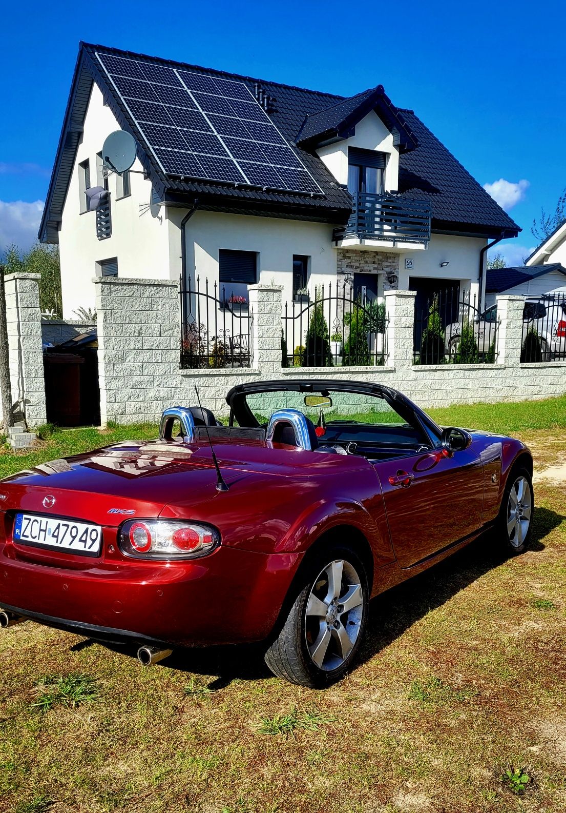 * Piękna Mazda MX-5 MIATA MX5 1.8  Czerwona Perła PRHT Hardtop