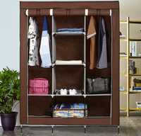 Складана каркасна шафа Storage Wardrobe 88130, шафа на три секції