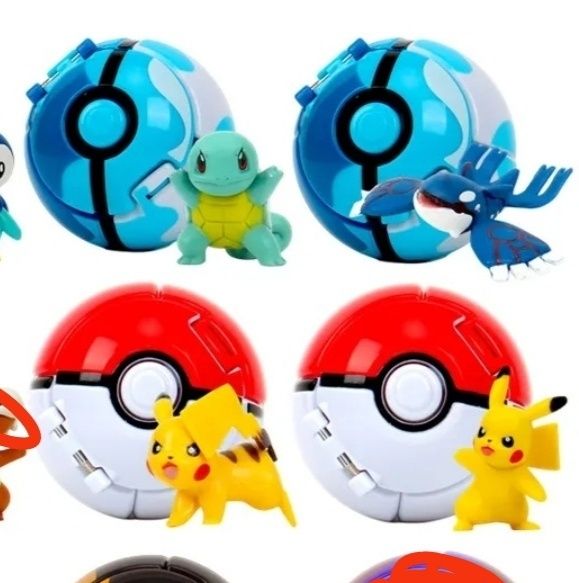 Pokebola Pokémon desdobrável ou saco 24 figuras co