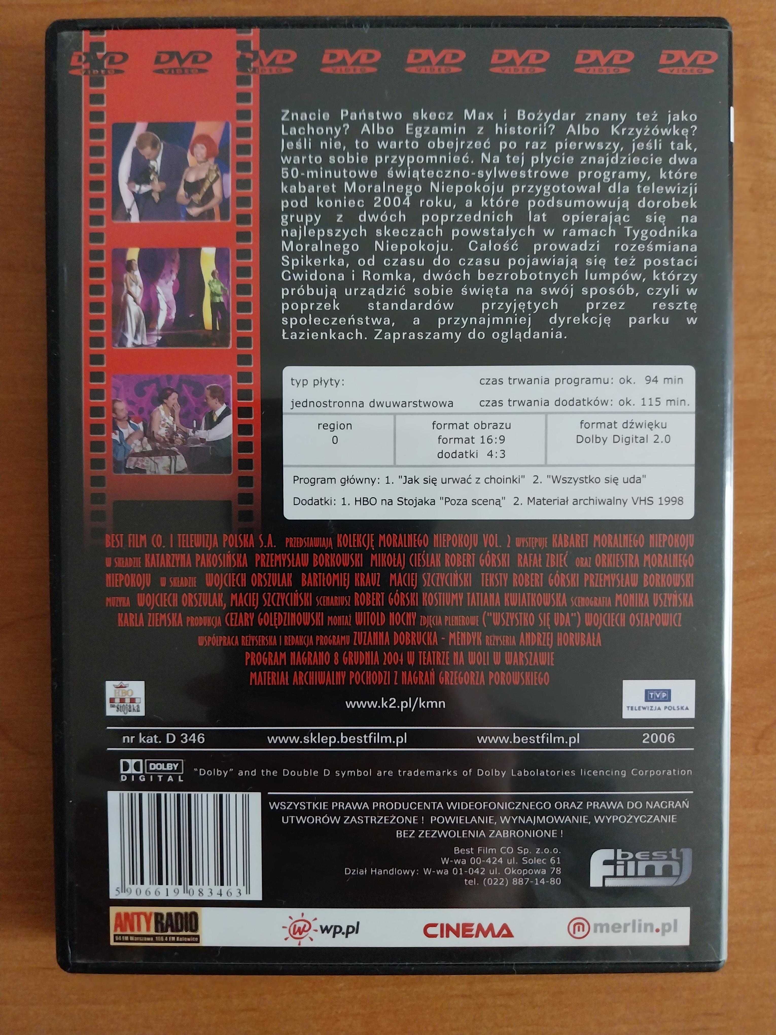 Kabaret Moralnego Niepokoju – kolekcja moralnego niepokoju vol. II DVD