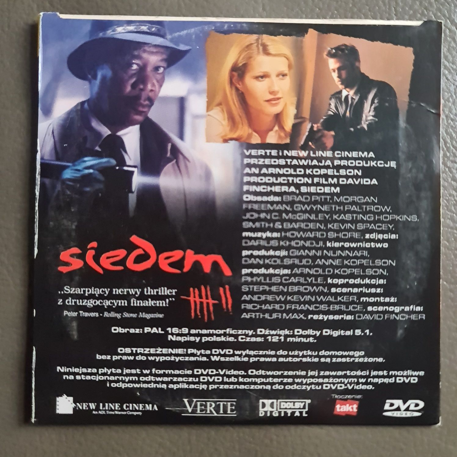 Siedem - thriller na DVD