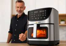 Nowa Air Fryer Frytkownica Beztłuszczowa 8l 1800w Duża Misa GWARANCJA