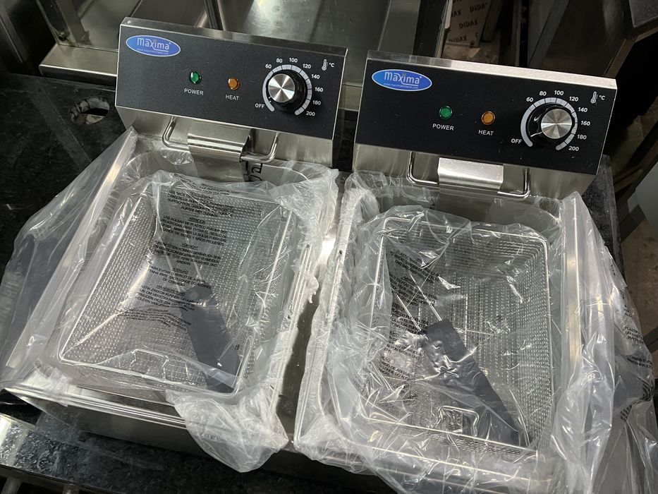 Fritadeira Dupla 6Lt + 6Lt nova