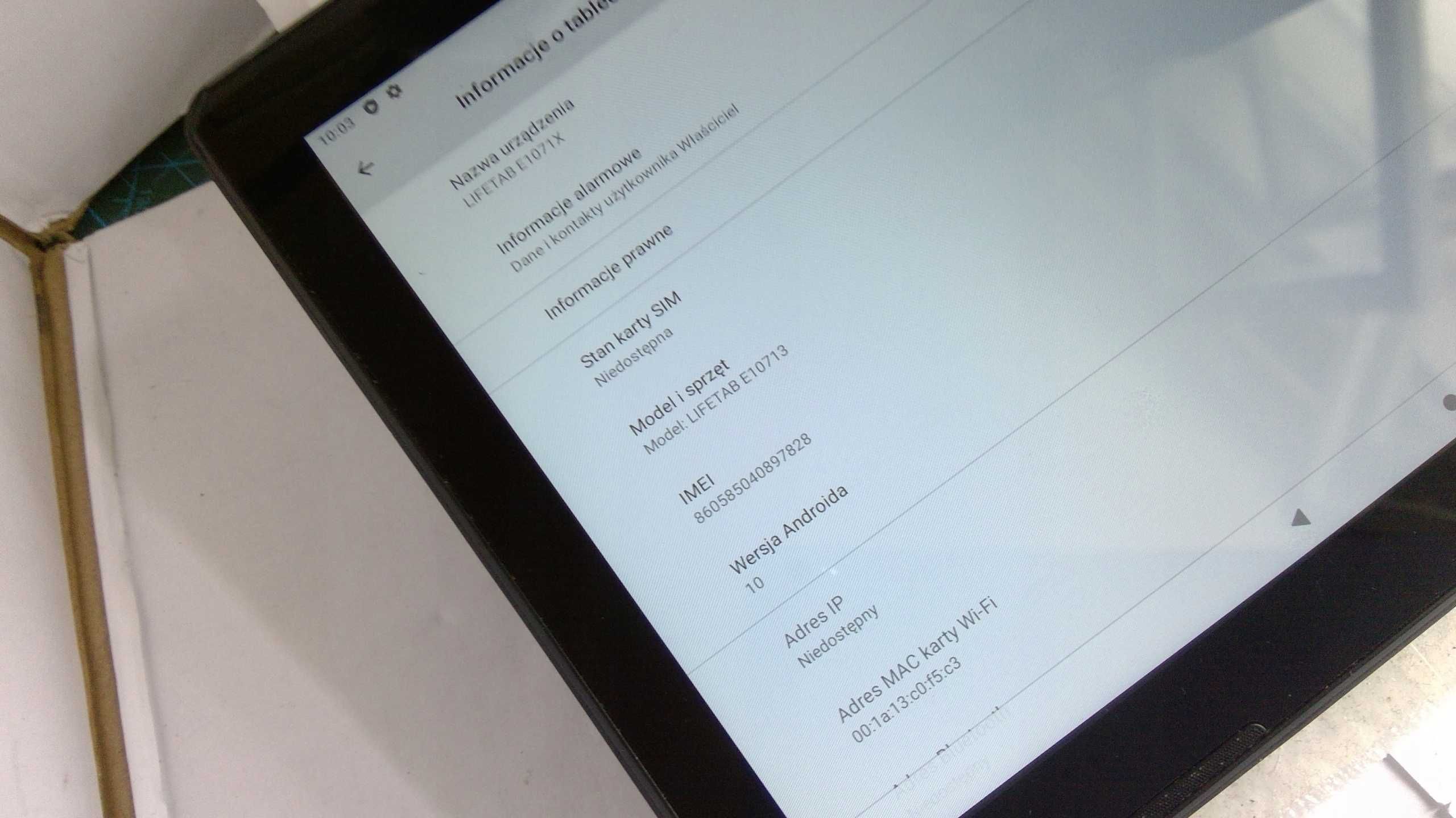 MEDION LIFETAB E10713 nr1542