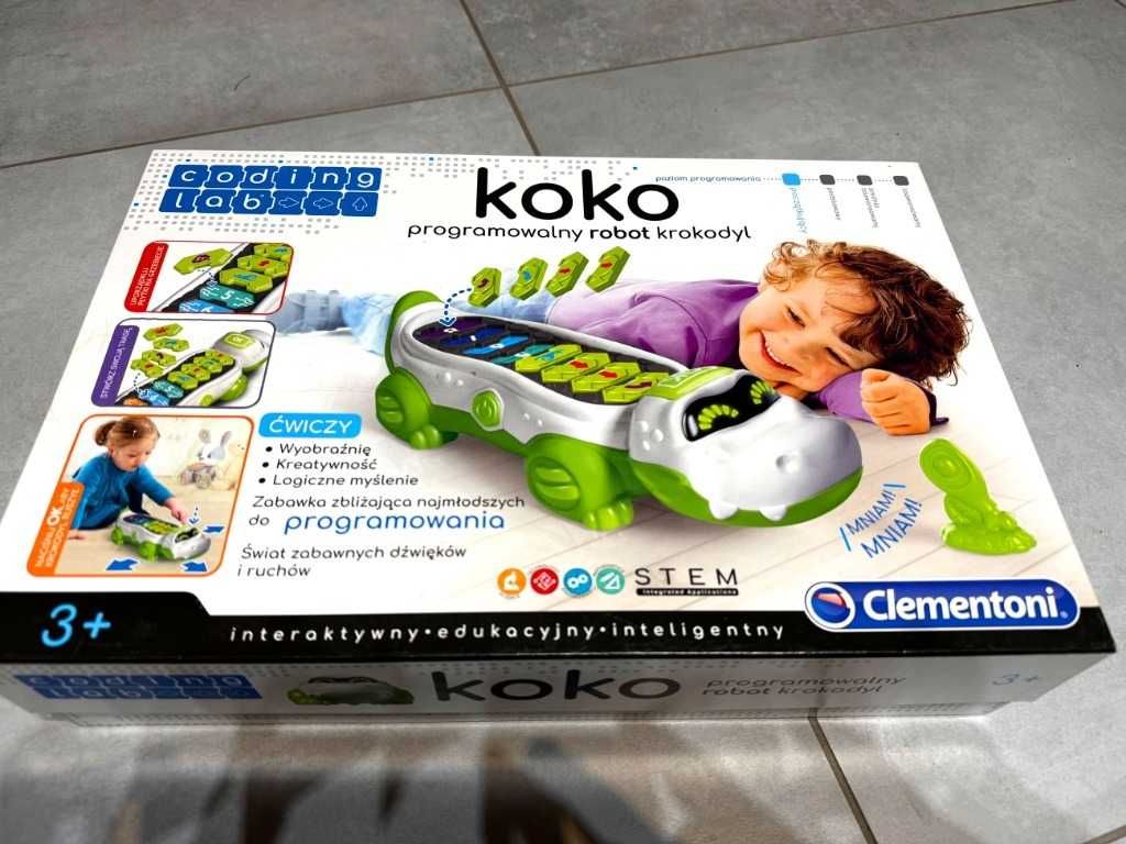 KOKO Programowalny robot-krokodyl CLEMENTONI do nauki programowania