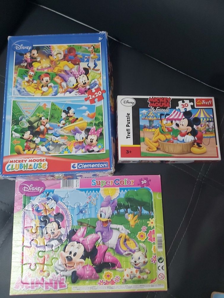 11 x Puzzle Mickey -Trefl 3+