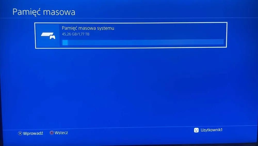 Konsola Sony PS4 S Slim nowy dysk 2TB 2000GB + 2 pady HDMI nowa pasta