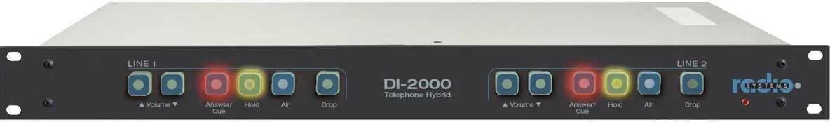 Dwuliniowa hybryda do studia Radio Systems DI-2000 telephone hybrid