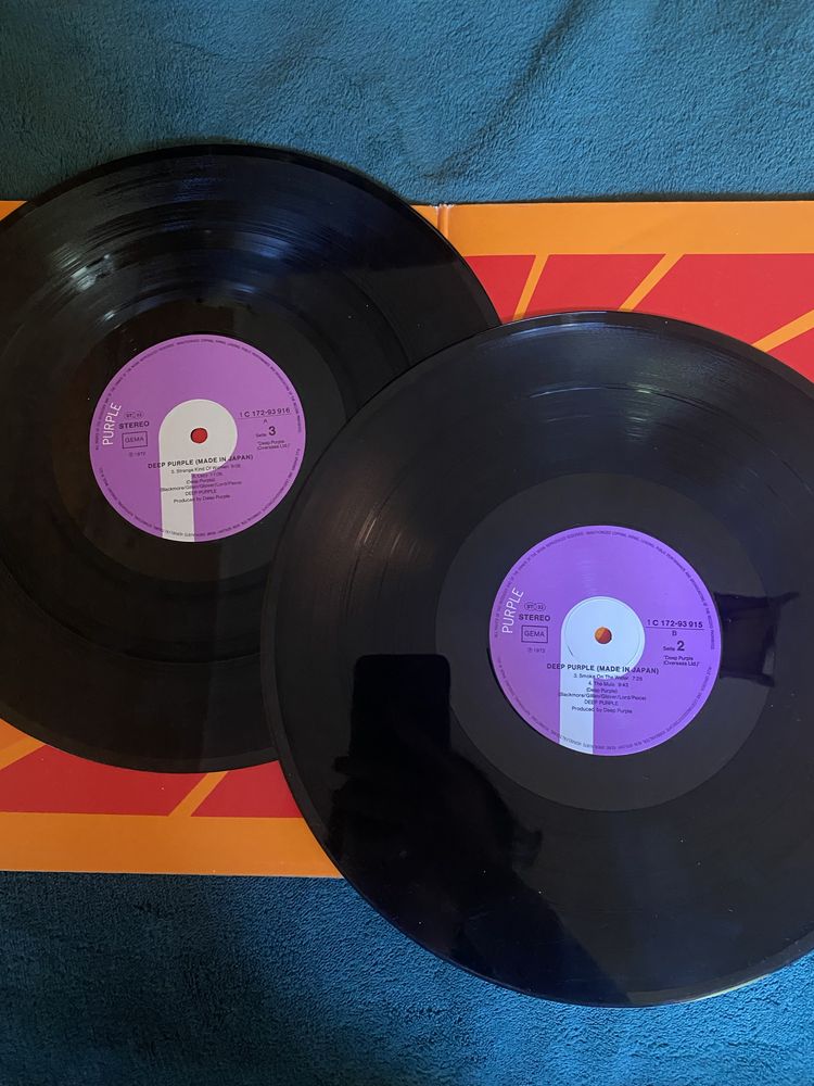Коллекционные пластинки Deep purple