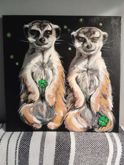 Obraz "Bliźnięta" – Maria Senko, 2023 – oryginał, akryl, 50x50 cm

Spr