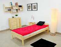 NOWE drewniane łóżko ze stelażem 90x200 lakierowane TRANSPORT