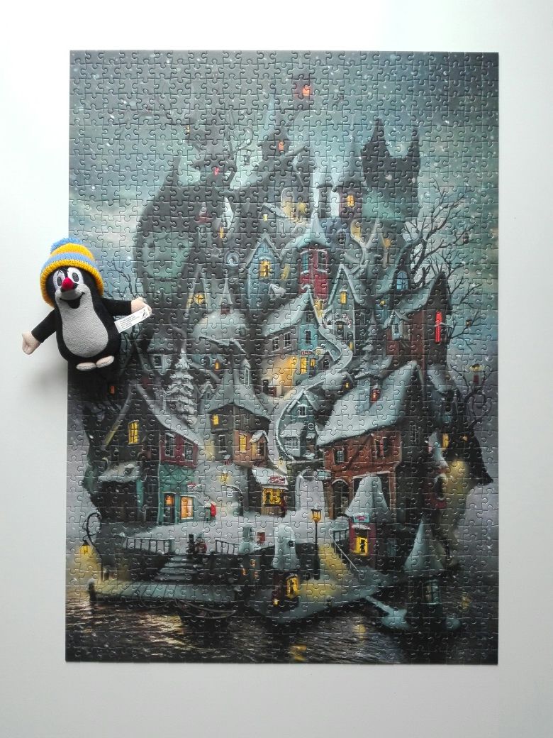 Puzzle. Magnolia. 1000. Alexander Jansson. Willoville Island. Komplet.