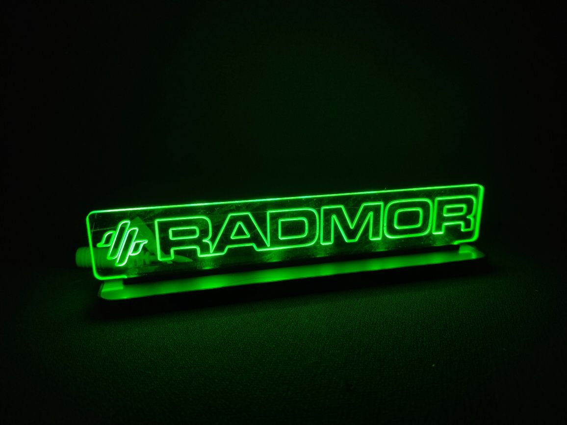 Radmor, logo lampka led