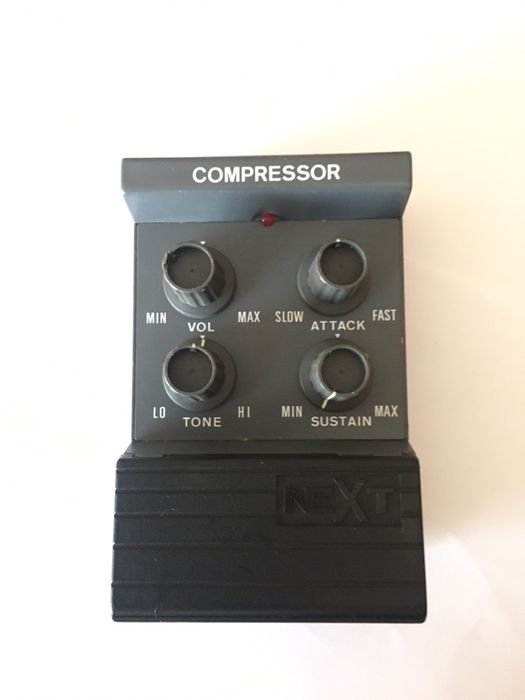 Pedal guitarra/baixo Next Compressor extremamente raro
