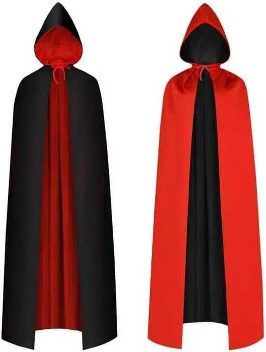 Peleryna dwustronna strój karnawałowy kostium Wampir 80 cm W15