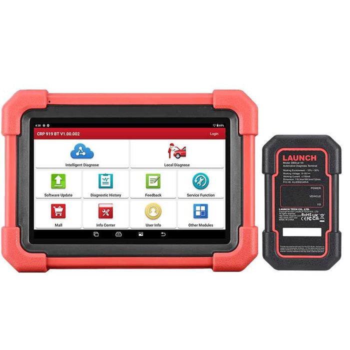 Launch CRP919X-BT Maquina Diagnostico 32 Funções Original PT (NOVO)