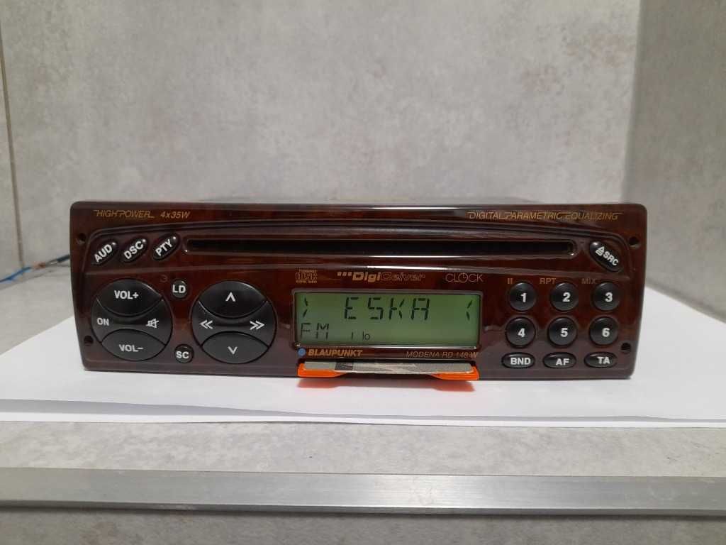 Radio Blaupunkt Modena RD 148 w drewnie Mercedes r129 w124 r107 w140