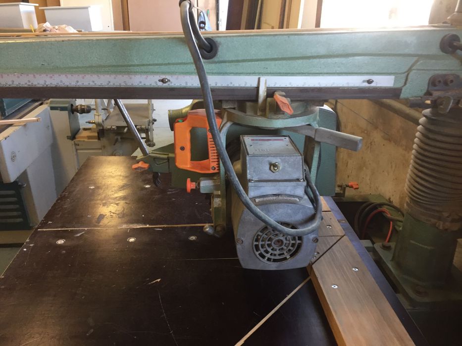 Radial de carpintaria