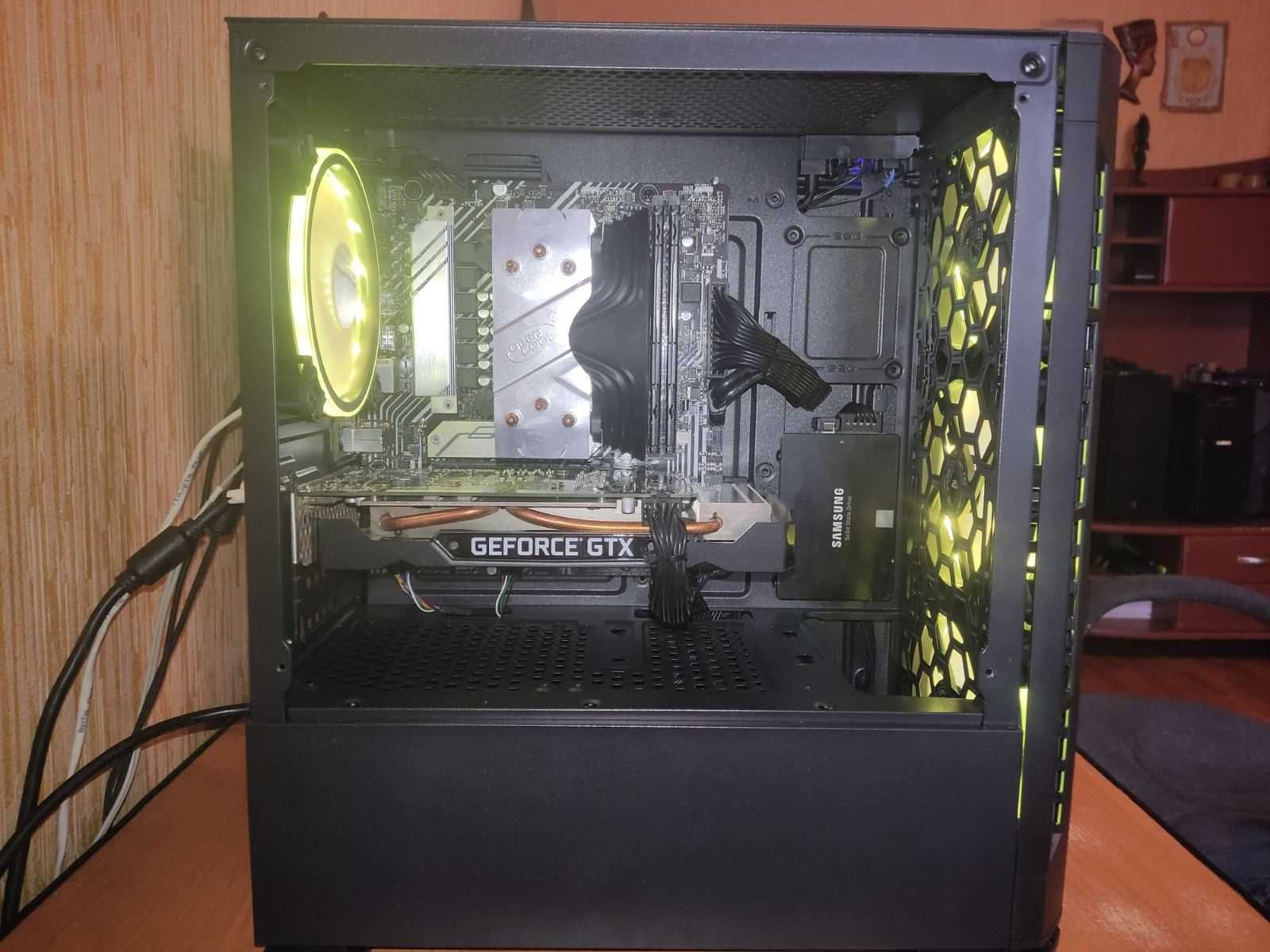ИГРОВОЙ КОМП Intel i5-10400F(12x4,3),GTX 1660,DDR4 16Gb,SSD250 HDD 1Tb