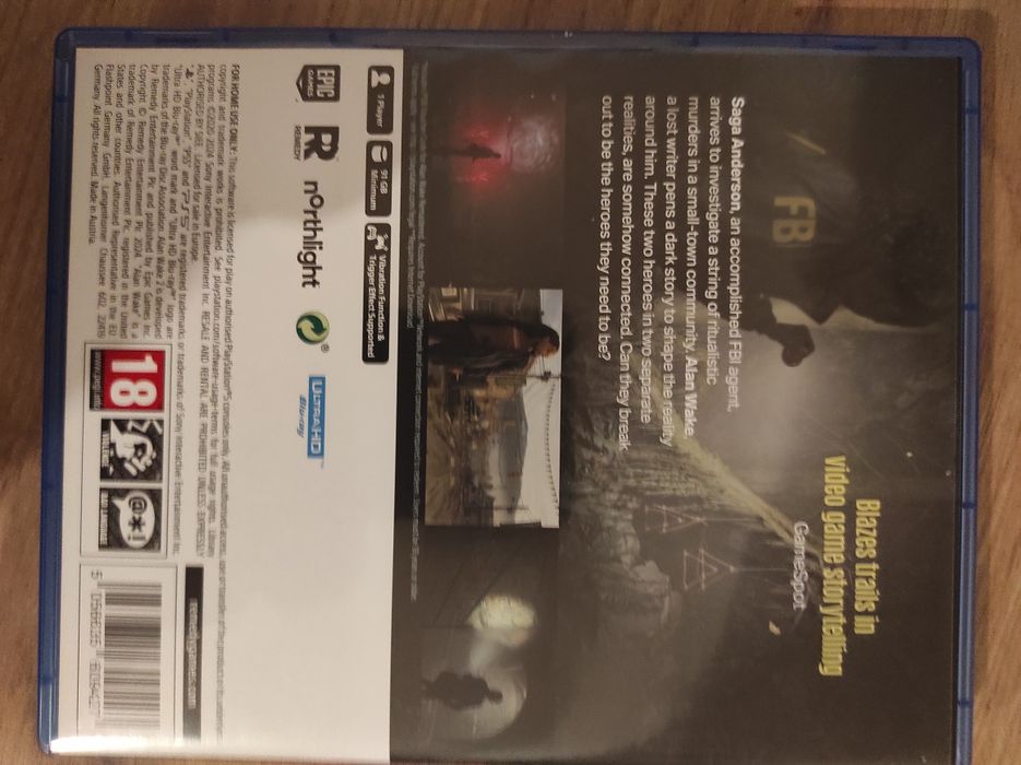 Alan Wake 2 PS5 Ideł Napisy Pl
