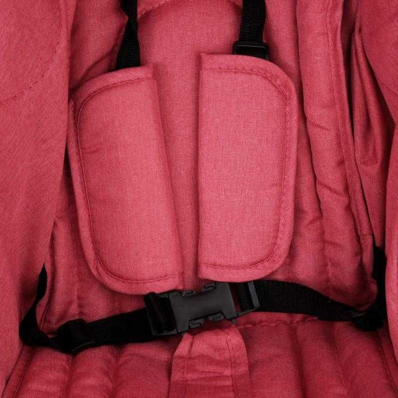Carrinho de Bebé para Gémeos – Vermelho