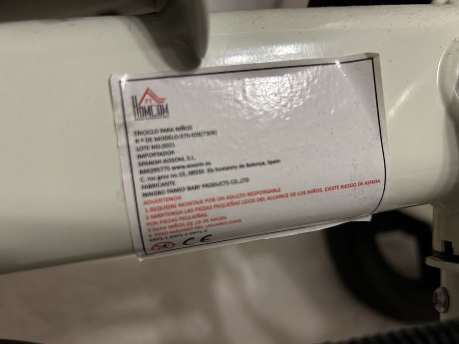 Triciclo para crianca