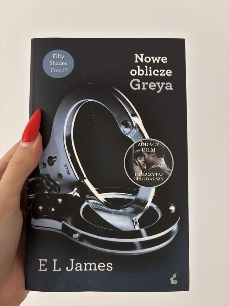 Książka „Nowe oblicze Greya"
