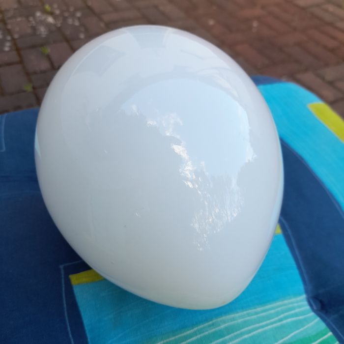 Klosz szklany okrągły ze szpicem 15cm