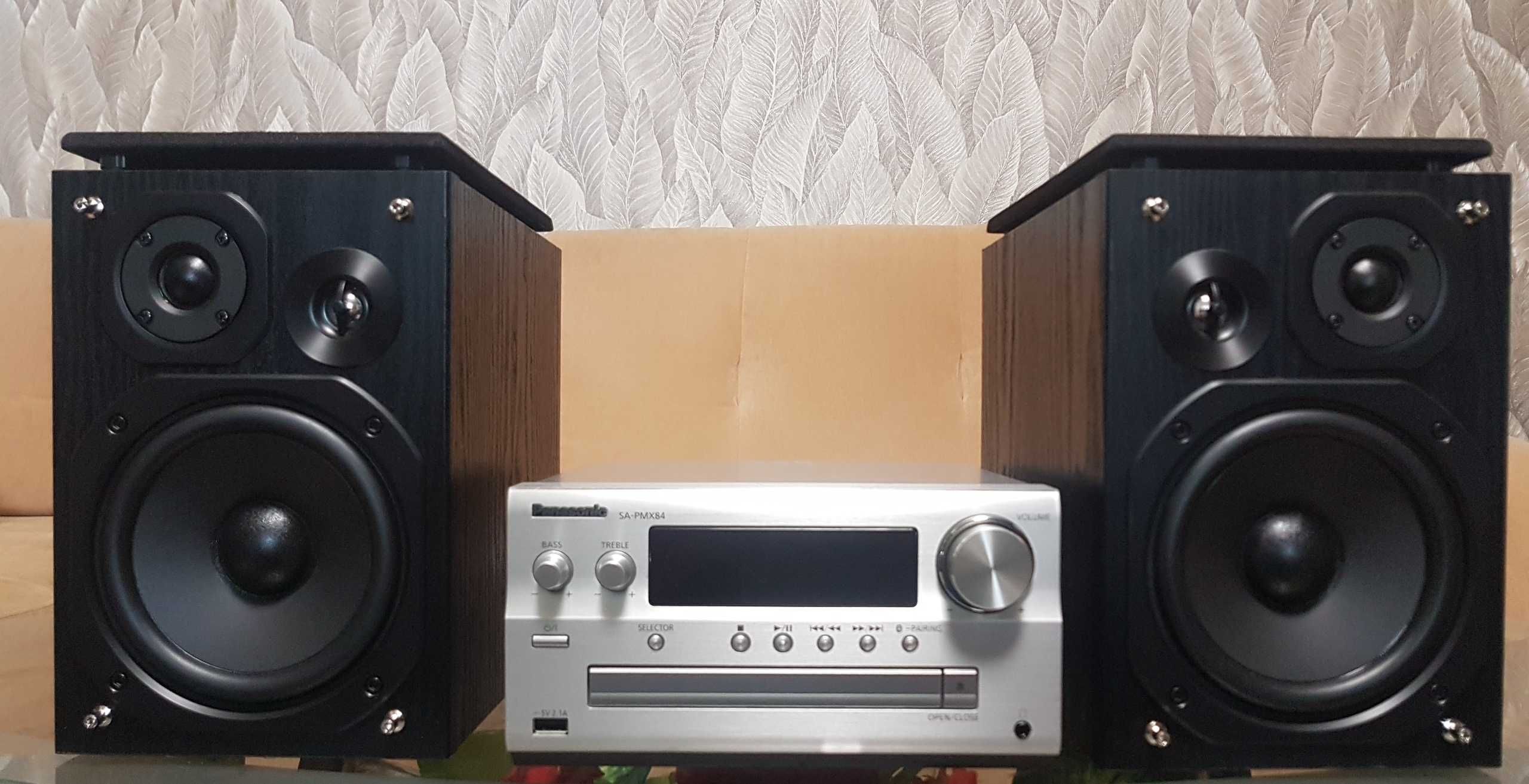 Музыкальный центр Panasonic SA-PMX84 /BT,FLAC,DAB/ made in Malaysia