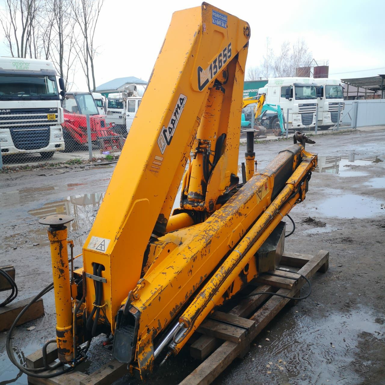 Кран маніпулятор манипулятор Copma 1365/5 Palfinger Hiab Fassi Pm Atla