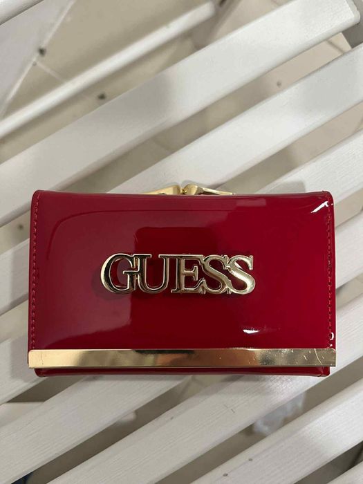 Portfel Guess 14/9 Czerwony nowy