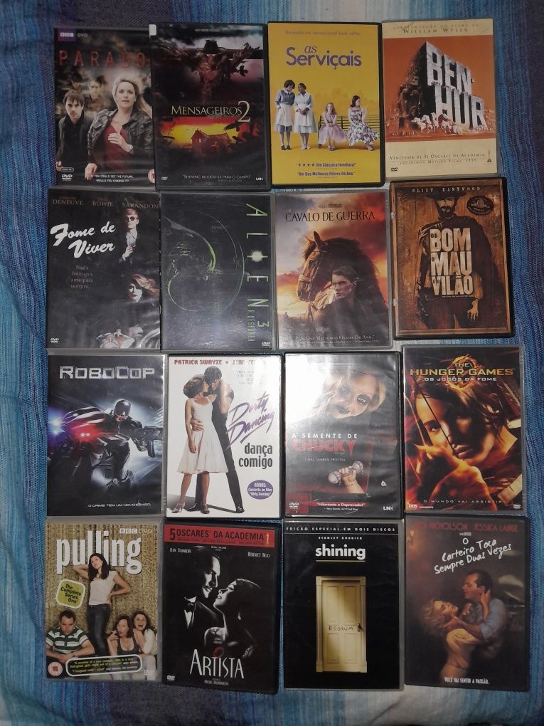 Filmes e séries em DVD