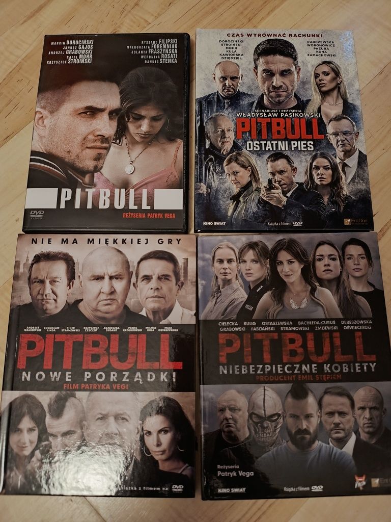 Pitbull filmy DVD - 4 filmy