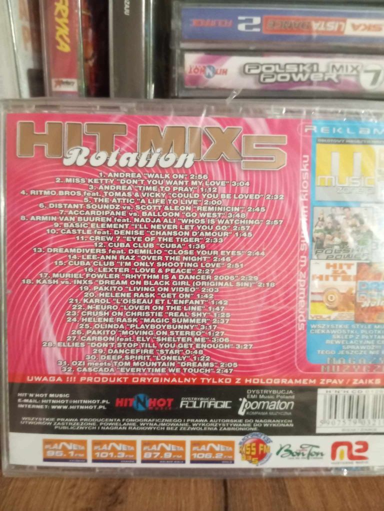 Płyta CD Hit Rotation mix 5 nowa w oryginalnej folii