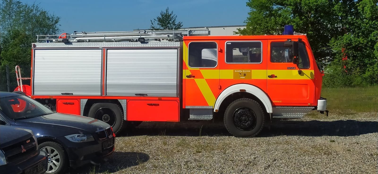 Mercedes 1222 4x4 9os straż pożarna, kamper, Stan IDEALNY