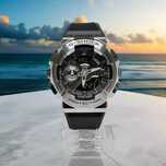 Casio GM-110-1A - сталевий преміум із характером. водостійкість 200м
