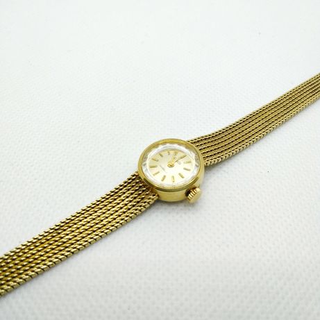 Mały złoty zegarek Rivella / złoto 585