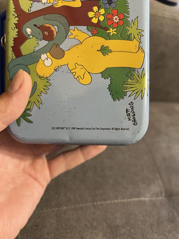 The Simpsons Lunchbox 1998 Matt Groening