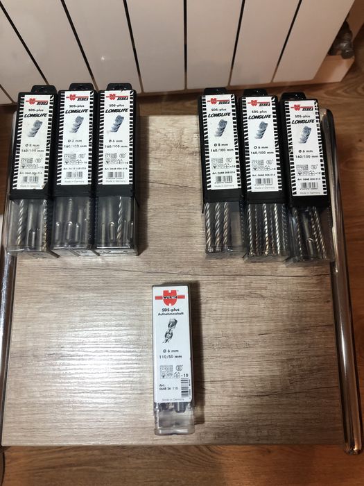 Wurth Wiertło udarowe SDS Plus LongLife 6 mm 8mm