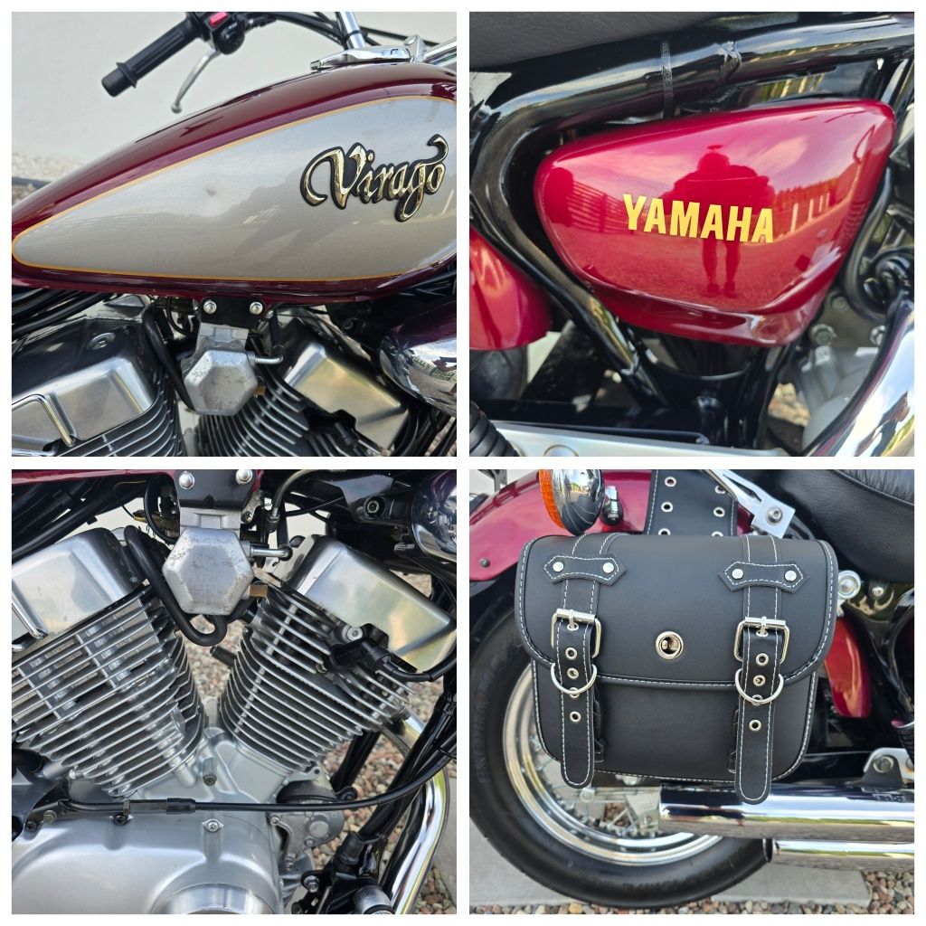 Yamaha virago 125 KAT A1,B 1997r po serwisie transport raty gratisy