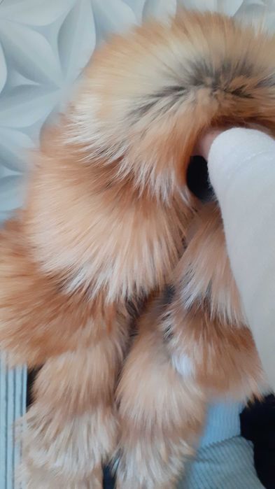 Kurtka parka futro naturalne