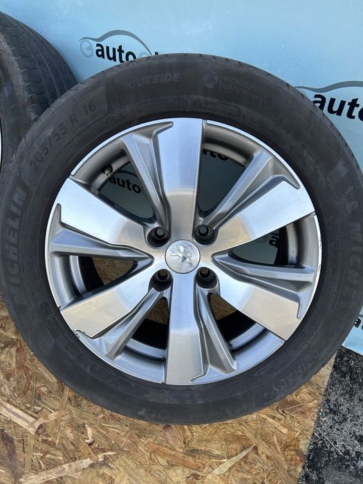 Диски легкосплавні 4*108 R16 Peugeot 2008 / Partner / 208 / Citroen C3